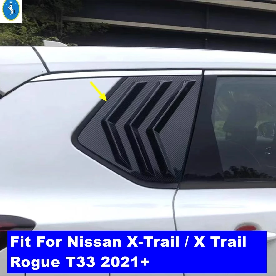 Car Rear Window Louver Shutter Side Vent Cover Trim Fit For Nissan X-Trail / X Trail Rogue T33 2021 - 2023 Exterior Accessories
Car Rear Window Louver Shutter Side Vent Cover Trim Fit For Nissan X-Trail / X Trail Rogue T33 2021 - 2023 Exterior Accessories