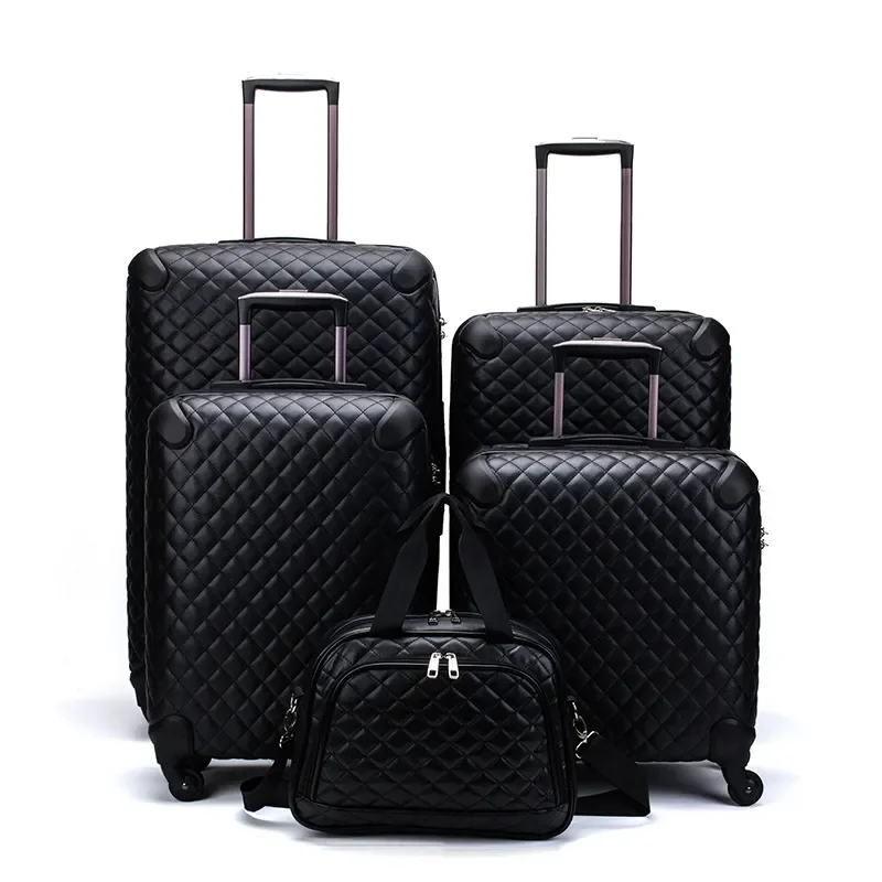 

Luggage Set 5 pieces Suitcase Cabin Carry-on Portable Password Suitcases Travel Rolling Luggage Spinner Trolley Case Travel Bag