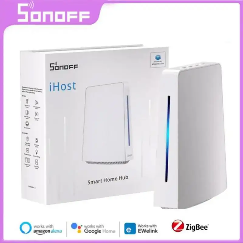 SONOFF iHost Smart Home Hub AIBridge 2GB/4GB Zigbee WiFi Gateway Smart Scenes Private Local Server Open API Smart Home System
SONOFF iHost Smart Home Hub AIBridge 2GB/4GB Zigbee WiFi Gateway Smart Scenes Private Local Server Open API Smart Home System