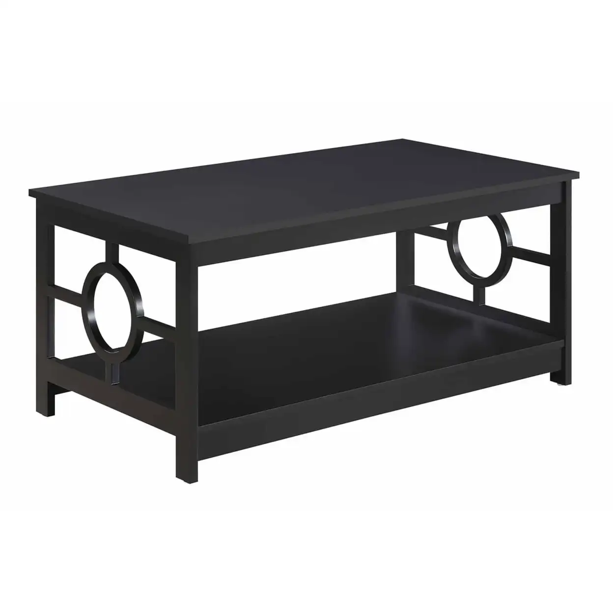 Ring Coffee Table Black clean line outline Durable Lead-free paint Melamine medium density fiberboard
Ring Coffee Table Black clean line outline Durable Lead-free paint Melamine medium density fiberboard