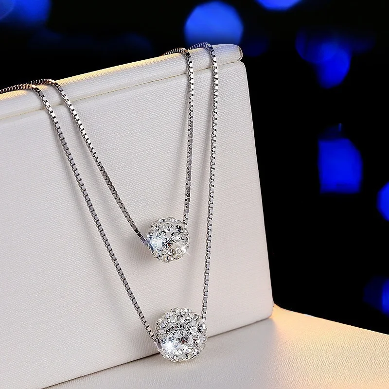Europe and America 2023 Fashion New Double Layer Ball Necklace Wholesale Women's and Jewelry Banquet Party Couple Gifts
Europe and America 2023 Fashion New Double Layer Ball Necklace Wholesale Women's and Jewelry Banquet Party Couple Gifts