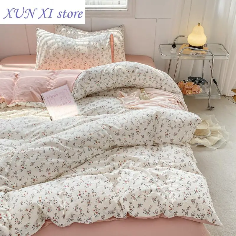 New Floral Style Duvet Cover Single Bed funda nordica cama de Quilt Covers Queen Size Bed Linen for Home(pillowcase need order)
New Floral Style Duvet Cover Single Bed funda nordica cama de Quilt Covers Queen Size Bed Linen for Home(pillowcase need order)