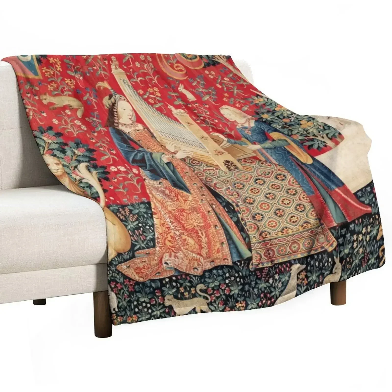 UNICORN AND LADY PLAYING ORGAN WITH ANIMALS , Hearing Throw Blanket manga Blankets For Baby Blankets
UNICORN AND LADY PLAYING ORGAN WITH ANIMALS , Hearing Throw Blanket manga Blankets For Baby Blankets