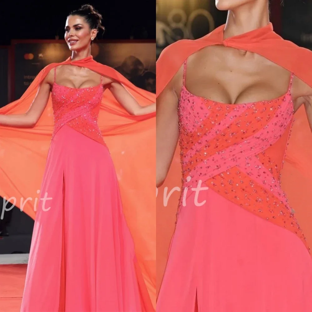 Prom Dresses High Collar Sequin Empire Party Dress Floor Length Slit Cap Sleeve Ruched Formal Evening Gowns فساتين كوكتيل
Prom Dresses High Collar Sequin Empire Party Dress Floor Length Slit Cap Sleeve Ruched Formal Evening Gowns فساتين كوكتيل