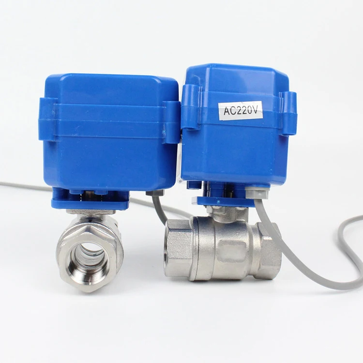 220V 24V 12V three wire one two control two way stainless steel miniature electric ball valve
220V 24V 12V three wire one two control two way stainless steel miniature electric ball valve