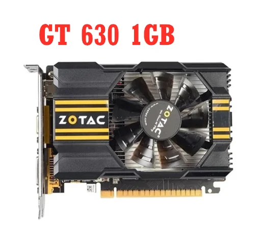 

ZOTAC Video Card GeForce GT 630 1GB 128Bit GDDR5 GDDR3 Graphics Cards GPU Map For NVIDIA Original GT630 1GD5 Hdmi Dvi VGA