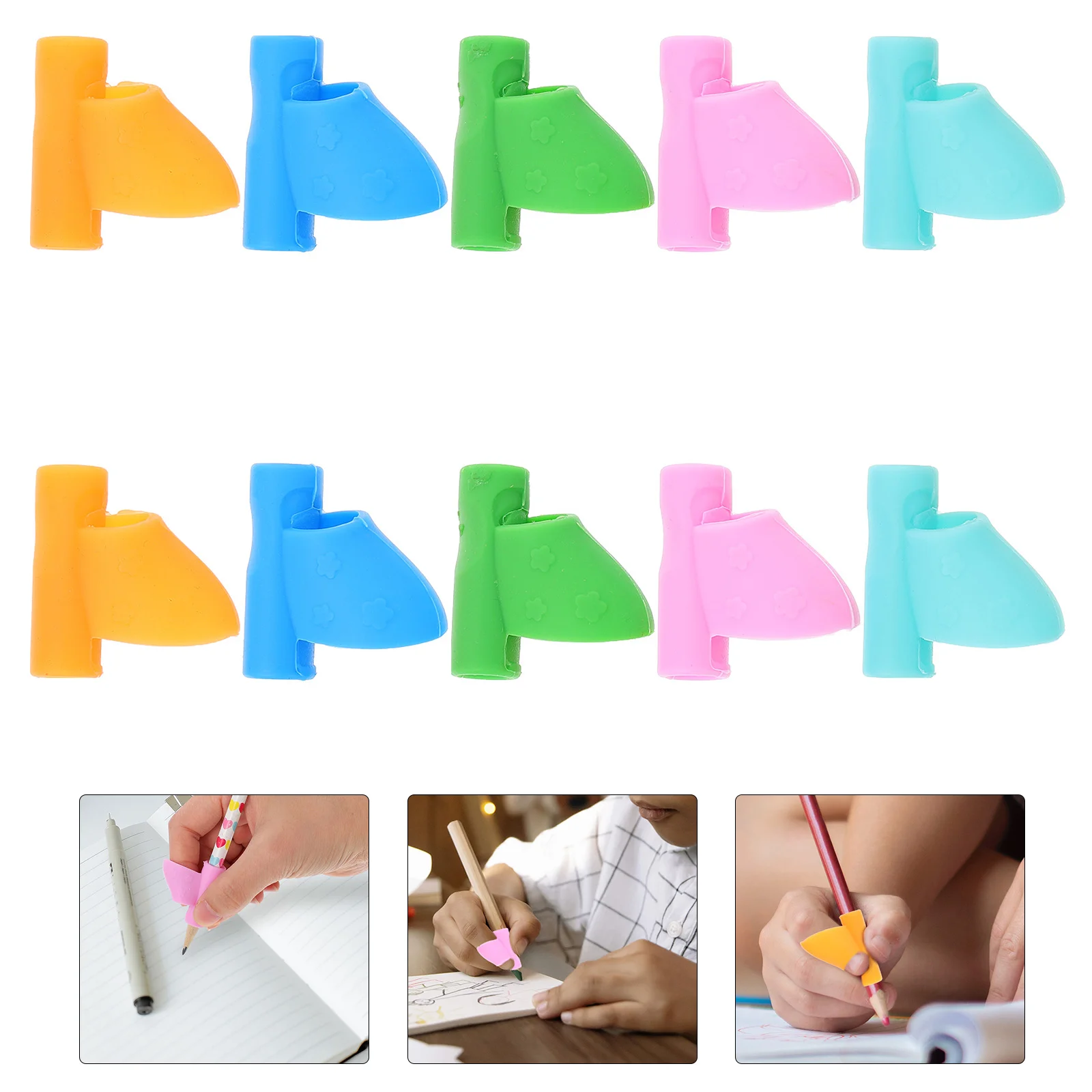 10 Pcs Writing Corrector Lead Pencils Posture Ergonomic Aid Supply Tool Handwriting Training Gripper Silica
10 Pcs Writing Corrector Lead Pencils Posture Ergonomic Aid Supply Tool Handwriting Training Gripper Silica