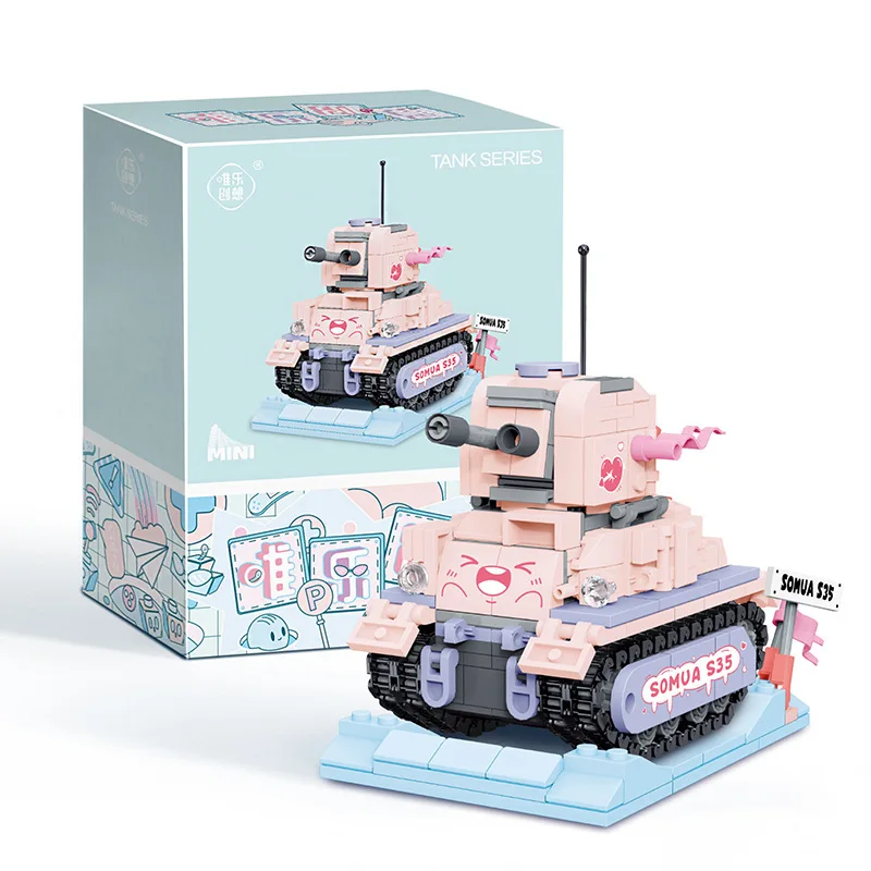 Plastic Blocks Cute Military Tank Bricks Tech Vehicle Model Kids Toys for Children Collection Boy Birthday Gifts Girl Present
Plastic Blocks Cute Military Tank Bricks Tech Vehicle Model Kids Toys for Children Collection Boy Birthday Gifts Girl Present