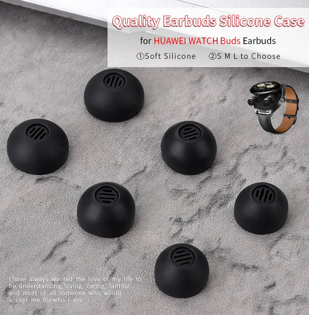 6Pcs Silicone Ear Tips for Watch Buds Earbuds Eartips Two in one Earphone Tips headphones Earplugs 6Pcs Silicone Ear Tips for Watch Buds Earbuds Eartips Two in one Earphone Tips headphones Earplugs