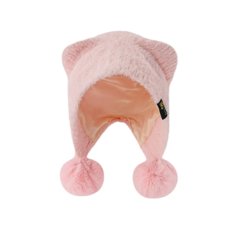 1-4T Baby Hat Big Pompom Beanie with Earflap Wool Plush Children Knitted Cap for Girls Boys Winter Thick Warm Kids Accessories
1-4T Baby Hat Big Pompom Beanie with Earflap Wool Plush Children Knitted Cap for Girls Boys Winter Thick Warm Kids Accessories
