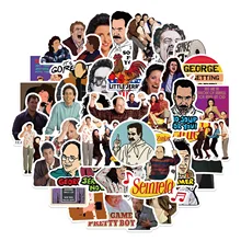 New 50 Sheets of American Comedy Seinfeld Graffiti Stickers DIY Can Be Decorated Luggage Motorcycle Trolley Case Waterproof
New 50 Sheets of American Comedy Seinfeld Graffiti Stickers DIY Can Be Decorated Luggage Motorcycle Trolley Case Waterproof