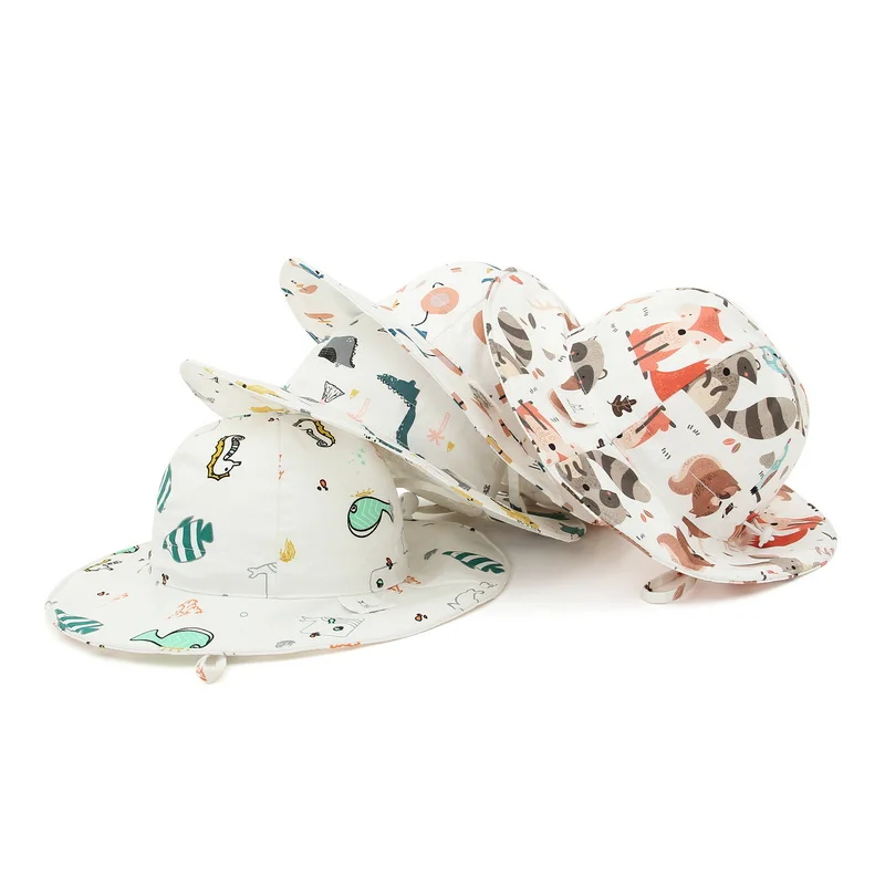 GEMVIE Children's 100% Cotton Cute Adjustable Head Circumference Adjustable Windproof Rope Bucket Hat Basin Hat
GEMVIE Children's 100% Cotton Cute Adjustable Head Circumference Adjustable Windproof Rope Bucket Hat Basin Hat