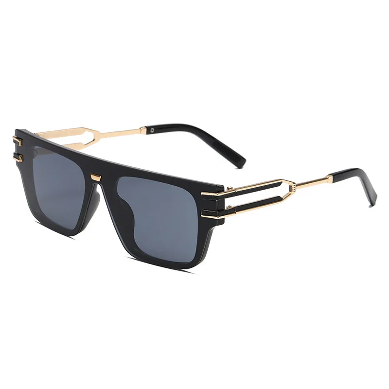 

Fashion Metal Sunglasses Men Luxury Brand Designer Square Sun Glasses Women Vintage UV400 Sunglass Shades Eyewear gafas de sol