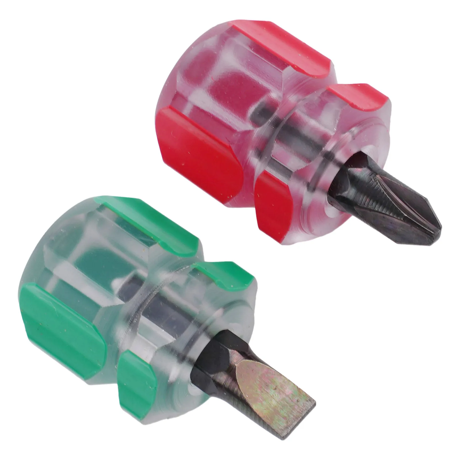 2pcs Small Stubby Flat Head /Cross-Head Screw Driver Screwdriver Repair Tools Anti-slip Handle For Repairing Sewing Machines
2pcs Small Stubby Flat Head /Cross-Head Screw Driver Screwdriver Repair Tools Anti-slip Handle For Repairing Sewing Machines