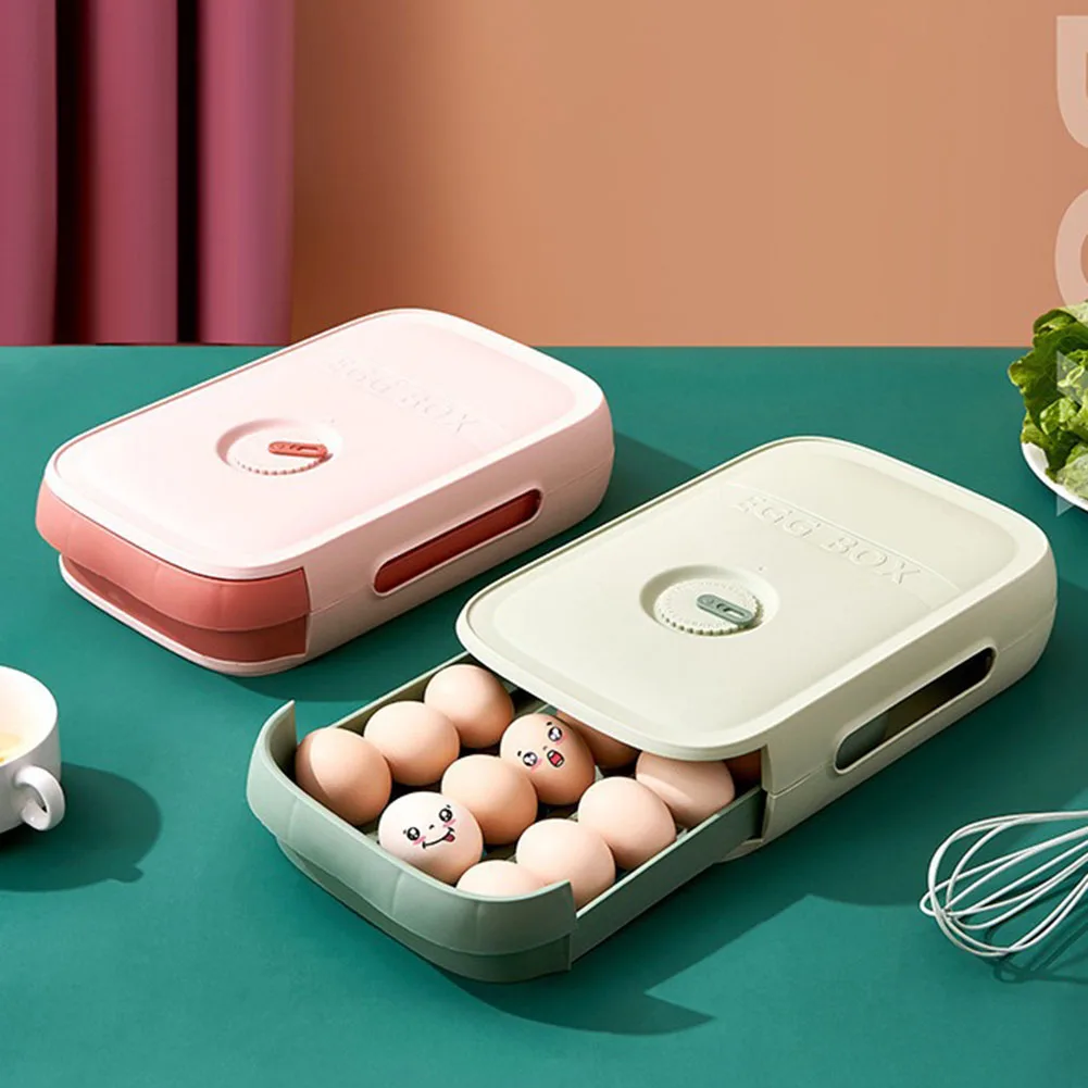 Stackable Drawer Type Refrigerator Egg Storage Organizer Box Holder Eggs Organizer Space Saver Container Kitchen Organizer
Stackable Drawer Type Refrigerator Egg Storage Organizer Box Holder Eggs Organizer Space Saver Container Kitchen Organizer