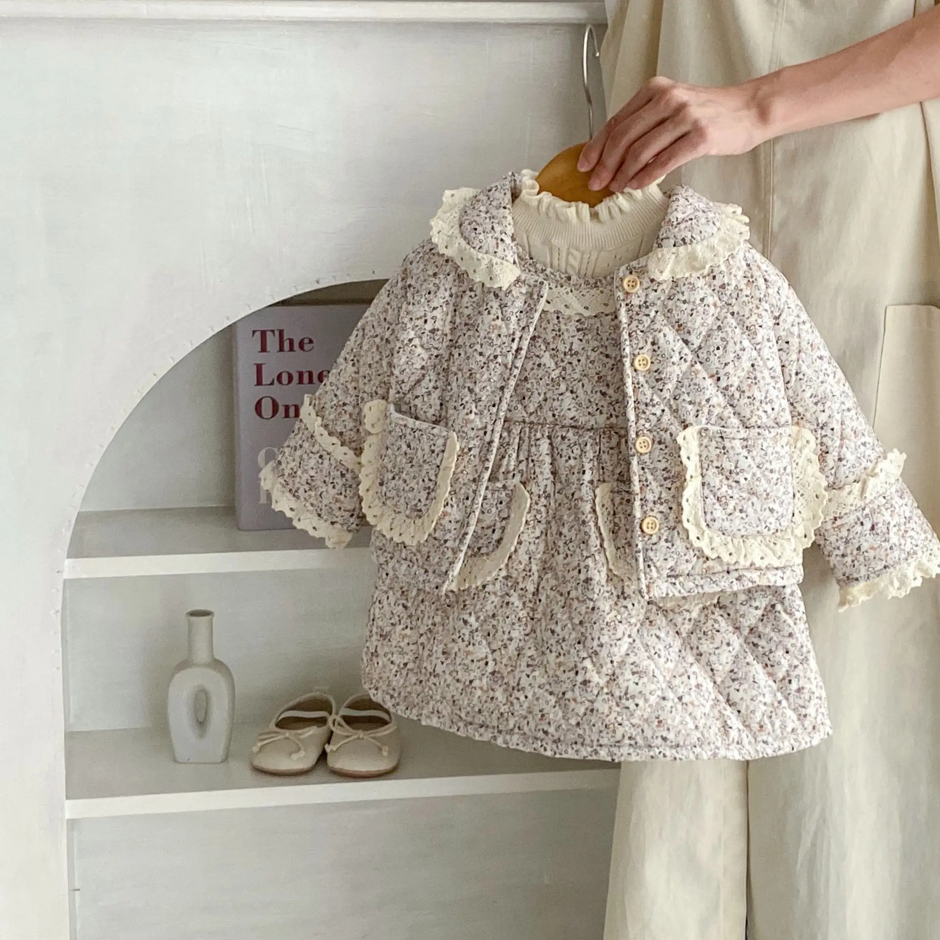 Baby Clothes 2023 Winter New Baby Girls Floral Coat Cotton-padded Thicken Jackets Or Sleeveless Dresses
Baby Clothes 2023 Winter New Baby Girls Floral Coat Cotton-padded Thicken Jackets Or Sleeveless Dresses