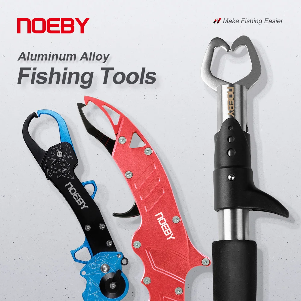 Noeby Fishing Gripper Aluminum Alloy Fishing Tools Lip Controller Handle Grab Pliers Hold Portable Stainless Steel Tackles
Noeby Fishing Gripper Aluminum Alloy Fishing Tools Lip Controller Handle Grab Pliers Hold Portable Stainless Steel Tackles