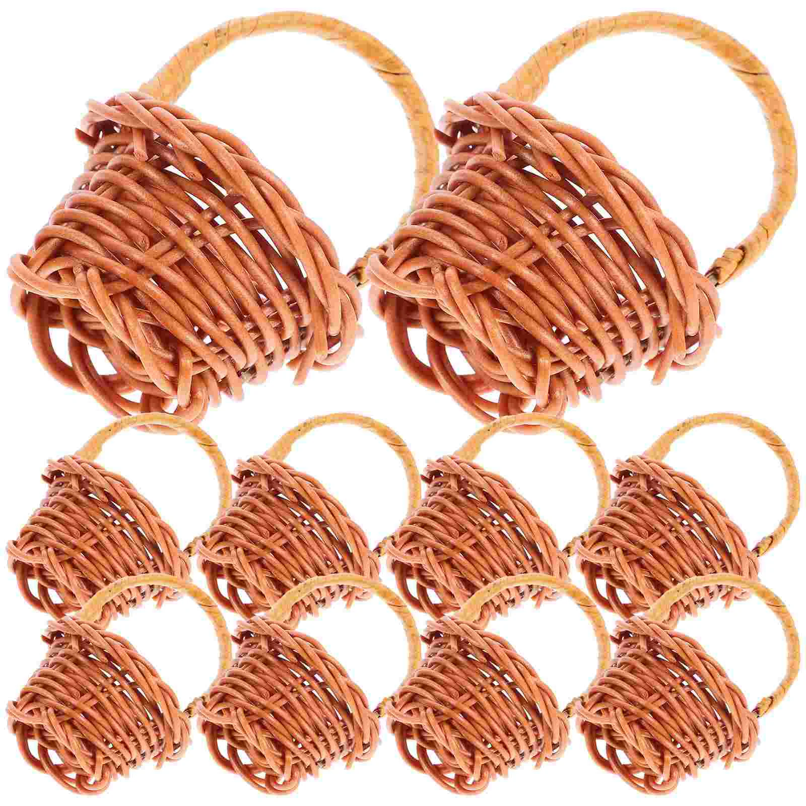 Small Flower Basket Handheld Woven Basket Rattan Woven Mini Hand-Carried Basket Household Office Decor Basket Ornaments
Small Flower Basket Handheld Woven Basket Rattan Woven Mini Hand-Carried Basket Household Office Decor Basket Ornaments