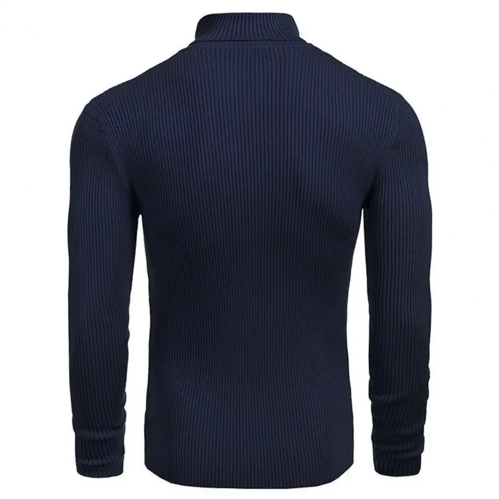 Striped Sweater Stylish Men's High Collar Sweater Warm Knitted Texture Slim Fit Anti-pilling for Fall Winter Fashion
Striped Sweater Stylish Men's High Collar Sweater Warm Knitted Texture Slim Fit Anti-pilling for Fall Winter Fashion