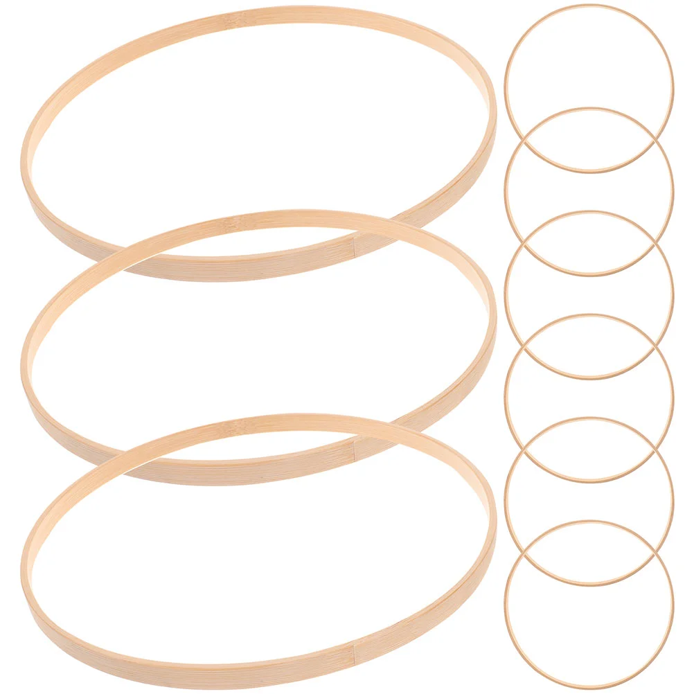 10 Pcs Bamboo Circle Neclaces DIY Cross Stitch Hoop Accessories Wall Hangings Rings for Dream Catcher Floral Wreath Crafts
10 Pcs Bamboo Circle Neclaces DIY Cross Stitch Hoop Accessories Wall Hangings Rings for Dream Catcher Floral Wreath Crafts