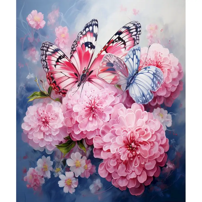 GATYZTORY Painting By Numbers Pink Flowers And Butterflies DIY Frame Pictures By Number Paint On Canvas Home Decoration 40x50cm
GATYZTORY Painting By Numbers Pink Flowers And Butterflies DIY Frame Pictures By Number Paint On Canvas Home Decoration 40x50cm