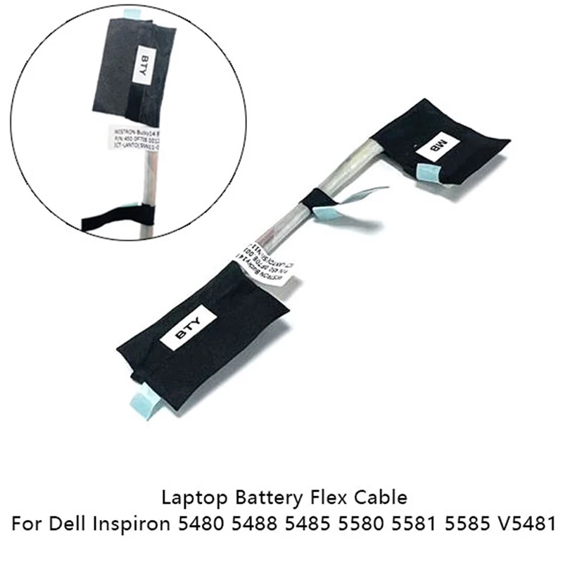 Гибкий кабель для аккумулятора ноутбука Dell Inspiron 14 5481 5482 15 5582 2 в 1, кабель соединителя для замены 450.0F708.0001
Гибкий кабель для аккумулятора ноутбука Dell Inspiron 14 5481 5482 15 5582 2 в 1, кабель соединителя для замены 450.0F708.0001