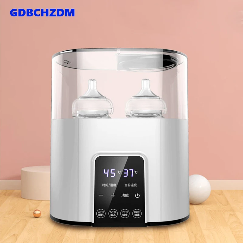 6 in 1 Smart Universal BabyFood Warm Baby Feeding Bottle Warmer Heater Sterilizer 110-220V Electric Milk Food Warmers with Timer
6 in 1 Smart Universal BabyFood Warm Baby Feeding Bottle Warmer Heater Sterilizer 110-220V Electric Milk Food Warmers with Timer