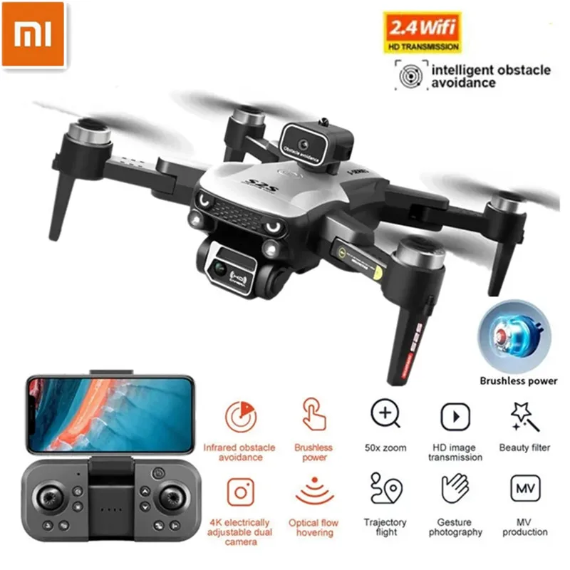 XiaoMi MIJIA Drone S2S 1503 Burshless Driver 6K HD ESC Camera 2.4G WIFI FPV Four-way Obstacle Avoidance Foldable Quadcopter
XiaoMi MIJIA Drone S2S 1503 Burshless Driver 6K HD ESC Camera 2.4G WIFI FPV Four-way Obstacle Avoidance Foldable Quadcopter