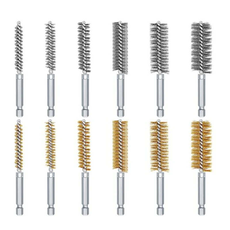 Bottle Brush Set Multifunctional Pipe Cleaning Brush for Cleaning Unfinished Metal Parts Paint Rust Proof
Bottle Brush Set Multifunctional Pipe Cleaning Brush for Cleaning Unfinished Metal Parts Paint Rust Proof