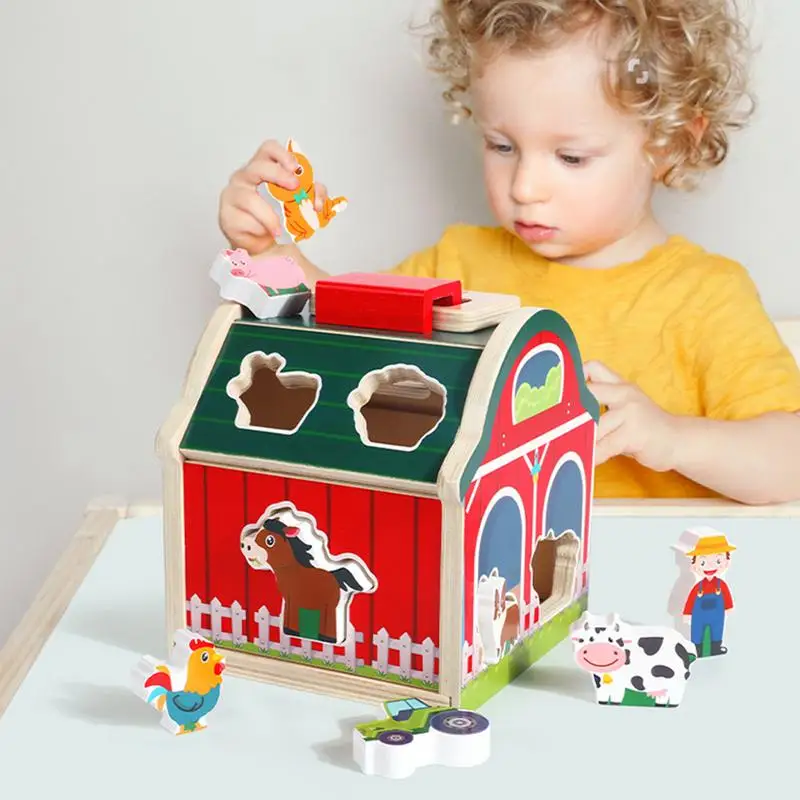 Farm Animal Learning Toys Barn Toy Set Matching Game Montessori Counting, Matching & Sorting Fine Motor Games Birthday Gifts
Farm Animal Learning Toys Barn Toy Set Matching Game Montessori Counting, Matching & Sorting Fine Motor Games Birthday Gifts