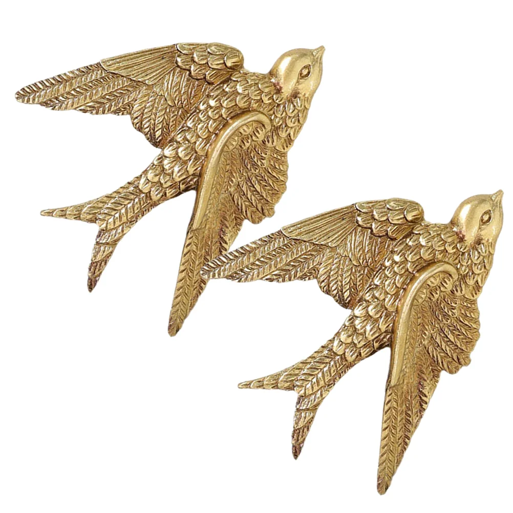 2Pcs Swallow Wall Ornament Decorative Swallow Hanging Ornament Wall Resin Swallow Craft
2Pcs Swallow Wall Ornament Decorative Swallow Hanging Ornament Wall Resin Swallow Craft