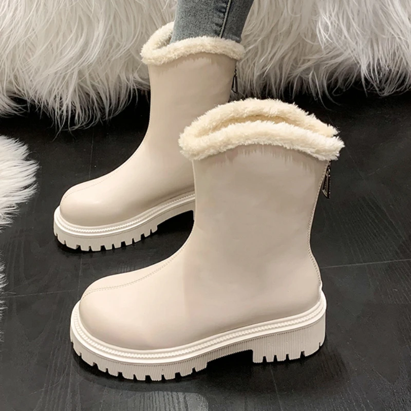 New Fashion Sexy Thick Heels Thick Heels Women Outdoor Leisure Work ANKLE Winter Warm Women Snow Ankle Boots Simple Designer
New Fashion Sexy Thick Heels Thick Heels Women Outdoor Leisure Work ANKLE Winter Warm Women Snow Ankle Boots Simple Designer