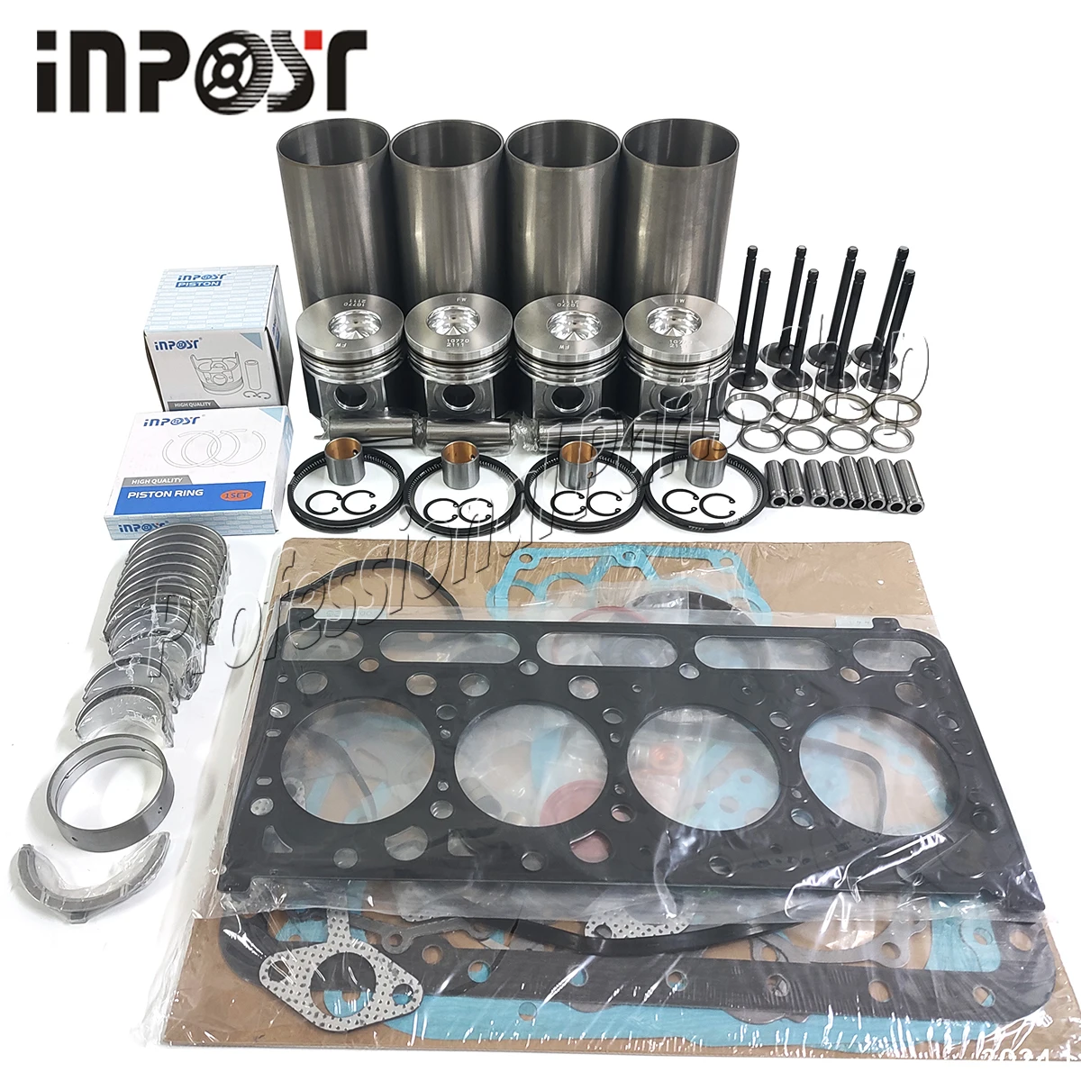 Новый Ремонтный комплект для экскаватора Kubota V2003 V2003T V2003E Bobcat 337D 341D
Новый Ремонтный комплект для экскаватора Kubota V2003 V2003T V2003E Bobcat 337D 341D