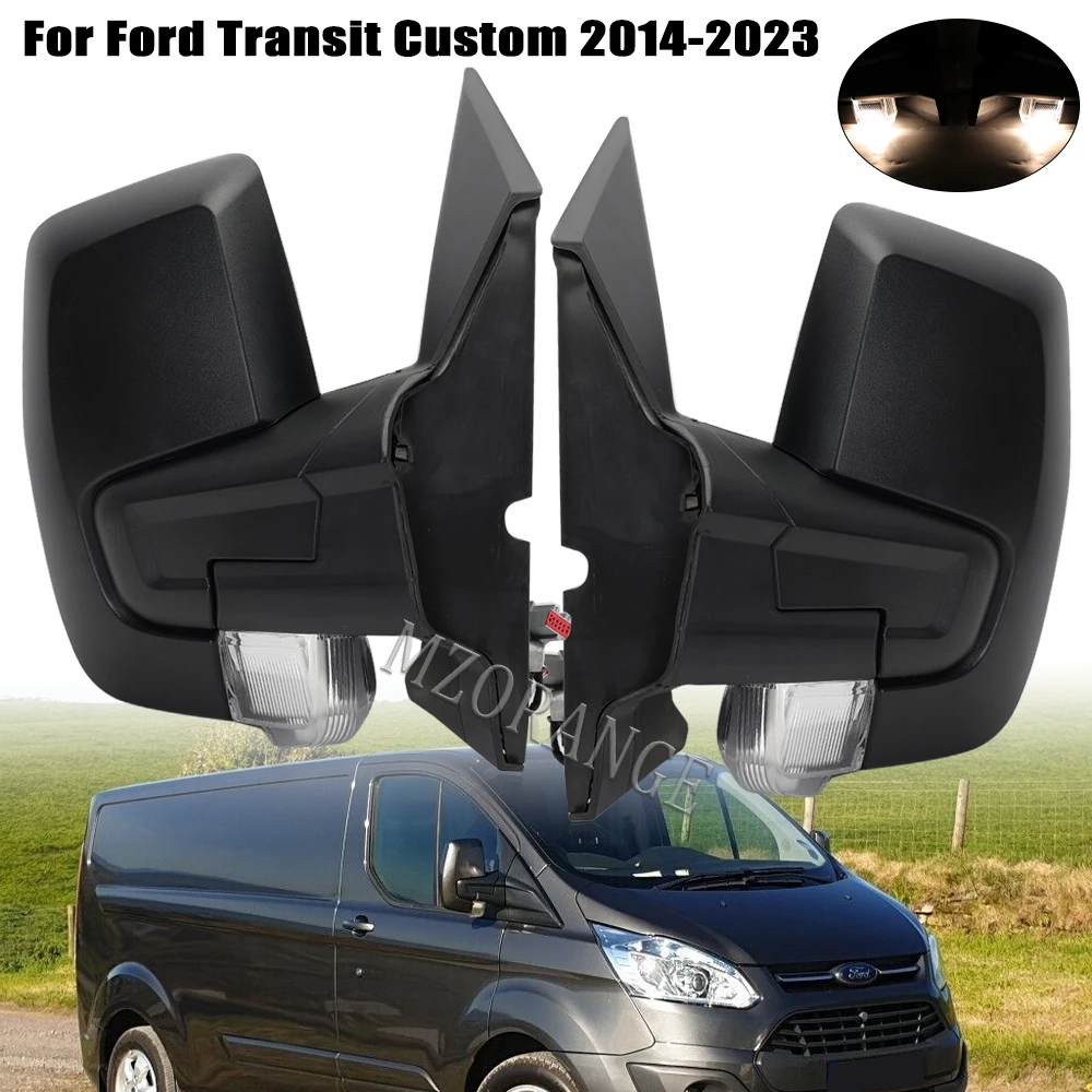 for Ford Transit Custom V362 EU Version 2014 -2023 Rearview Side Mirror Replacement Cover with Lamp 2 Wires Car Accsesories
for Ford Transit Custom V362 EU Version 2014 -2023 Rearview Side Mirror Replacement Cover with Lamp 2 Wires Car Accsesories