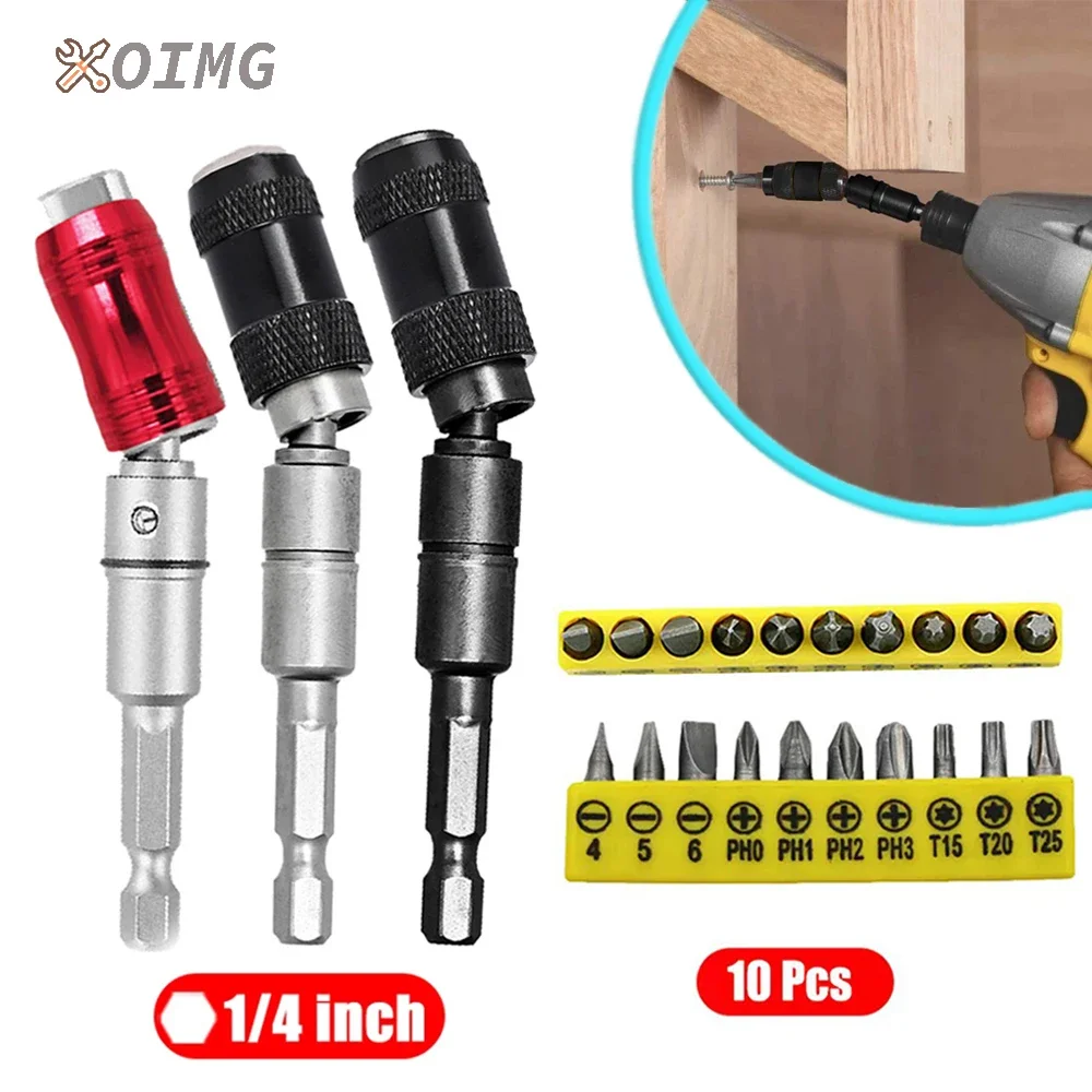 Screwdriver Bit Drill Magnetic Bit Holder Extension Rod 1/4 Hex Screwdriver Quick Change Holder Drive Guide Bits For Hand Tools
Screwdriver Bit Drill Magnetic Bit Holder Extension Rod 1/4 Hex Screwdriver Quick Change Holder Drive Guide Bits For Hand Tools