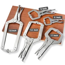 Strong Pliers Woodworking Quick Clamp Fixed Pliers Flat Head Manual Afterburner Clamping Pliers Welding Multi-Function Tool
Strong Pliers Woodworking Quick Clamp Fixed Pliers Flat Head Manual Afterburner Clamping Pliers Welding Multi-Function Tool