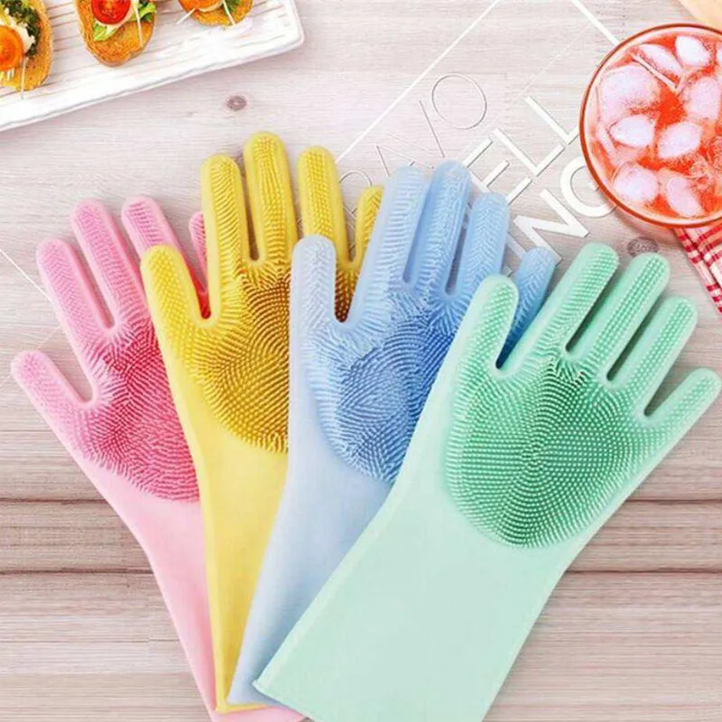 Multifunctional Silicone Cleaning Gloves Reusable Silicone Dishwashing Gloves Household Cleaning Gloves Kitchen Cleaning Tools
Multifunctional Silicone Cleaning Gloves Reusable Silicone Dishwashing Gloves Household Cleaning Gloves Kitchen Cleaning Tools