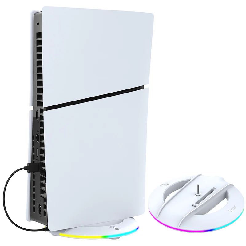 RGB-кольцо, вертикальная подставка для PS5, тонкая консоль, цифровое издание и дисковая версия, игровая атмосферная лампа для геймеров
RGB-кольцо, вертикальная подставка для PS5, тонкая консоль, цифровое издание и дисковая версия, игровая атмосферная лампа для геймеров