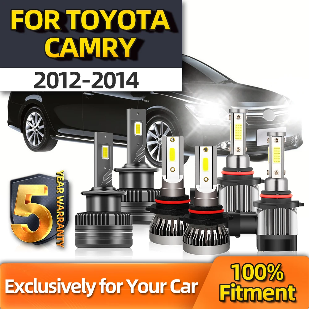 TEENRAM 6x LED 9005/D4S Headlight High Low Bulb Combo Auto Car Turbo Lamps Fog Lights H11 For Toyota Camry 2012 2013 2014
TEENRAM 6x LED 9005/D4S Headlight High Low Bulb Combo Auto Car Turbo Lamps Fog Lights H11 For Toyota Camry 2012 2013 2014