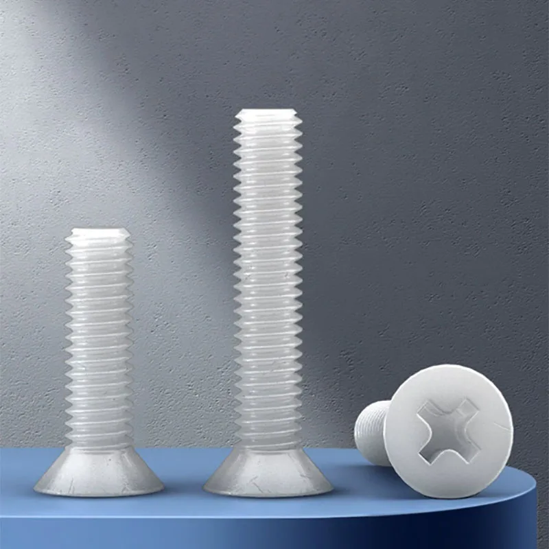 10 Pc M2.5 M3 M4 M5 M6 M8 White Pa66 Nylon Phillips Countersunk Head Screws Flat Head Phillips Screws Insulated Plastic Screws
10 Pc M2.5 M3 M4 M5 M6 M8 White Pa66 Nylon Phillips Countersunk Head Screws Flat Head Phillips Screws Insulated Plastic Screws