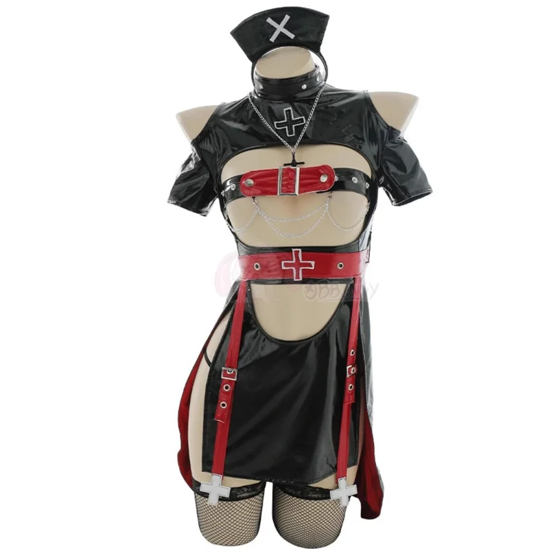 Женское сексуальное платье в стиле горничной из искусственной кожи, эротическое нижнее белье, униформа медсестры, одежда для Хэллоуина
Женское сексуальное платье в стиле горничной из искусственной кожи, эротическое нижнее белье, униформа медсестры, одежда для Хэллоуина