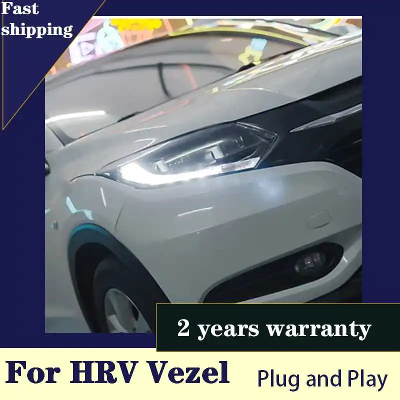 Car Accessories for Honda Vezel Head Light 2015-2019 HRV Headlight HR-V DRL Turn Signal High Beam Projector Lens
Car Accessories for Honda Vezel Head Light 2015-2019 HRV Headlight HR-V DRL Turn Signal High Beam Projector Lens