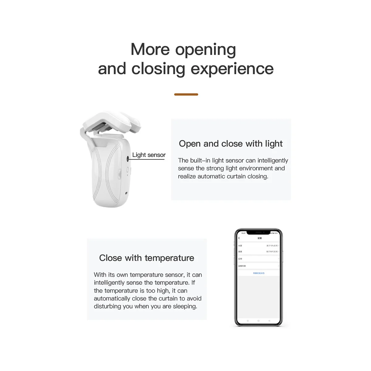 1PCS Tuya Smart WIFI Automatic Curtain Opener Roman Rod Curtains Switch Robot Remote Control for Alexa Google Home
1PCS Tuya Smart WIFI Automatic Curtain Opener Roman Rod Curtains Switch Robot Remote Control for Alexa Google Home