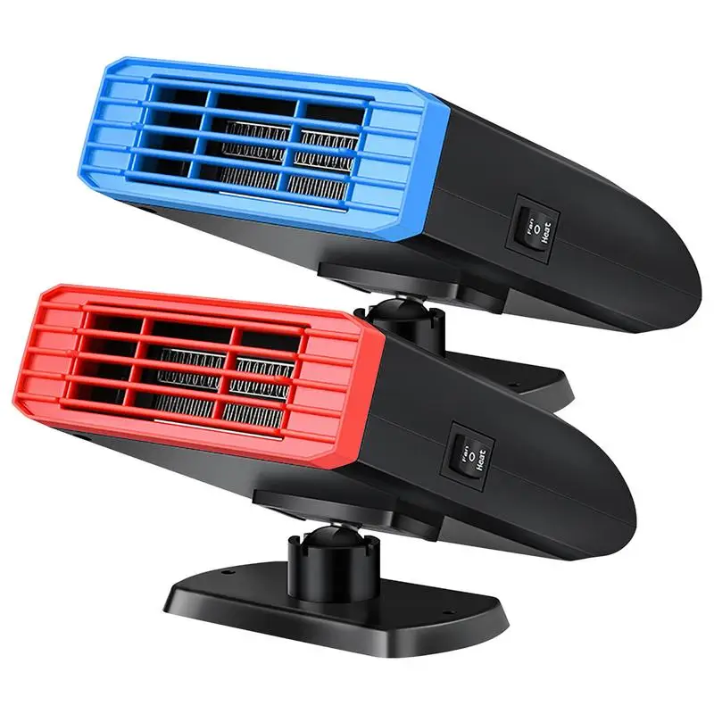 

Portable Car Heater 24V Electric Heating Cooling Auto Windshield Fan Exquisite Defroster Fan for Cooling Heating for cars SUVs