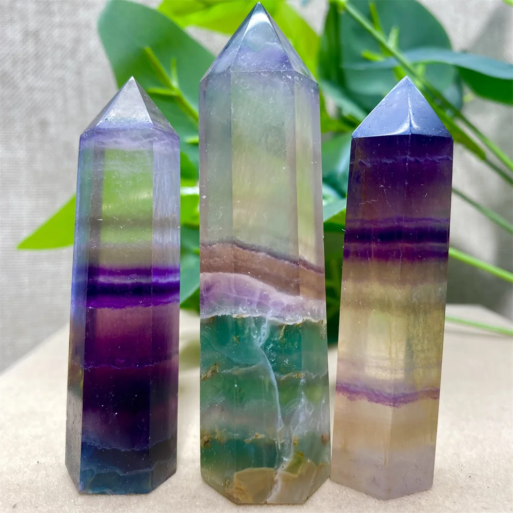 Colorful Fluorite Tower Natural Stone Crystal Healing Wand Minerals Green Reiki Purple Fengshui For Home Decoratiom Accessories
Colorful Fluorite Tower Natural Stone Crystal Healing Wand Minerals Green Reiki Purple Fengshui For Home Decoratiom Accessories