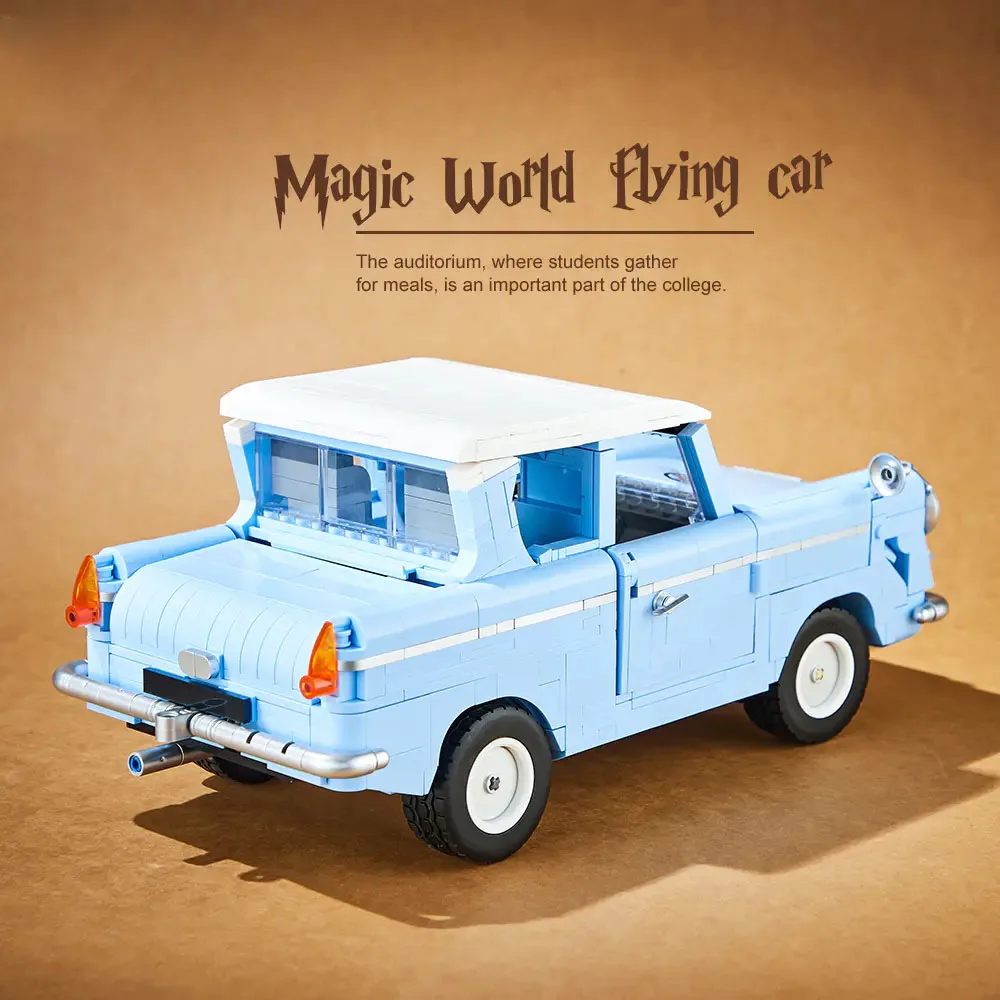 creative expert Magic World Flying Car moc Building Block model toy Set birthday educational gifts Christmas 1390pcs creative expert Magic World Flying Car moc Building Block model toy Set birthday educational gifts Christmas 1390pcs