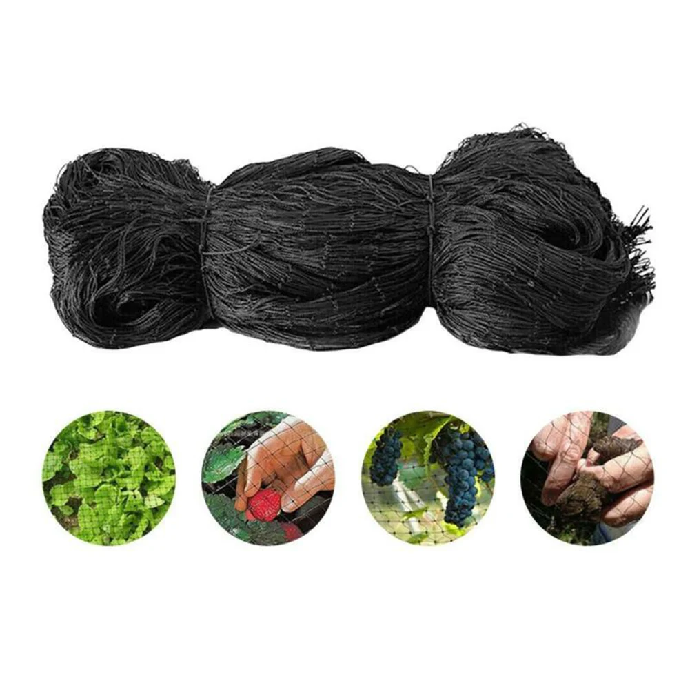 Bird Net 5x10/15/25/30M Extra Anti Bird Netting Garden Black Nylon Fruit Tree Vegetables Flower Garden Mesh Protect Pest Control
Bird Net 5x10/15/25/30M Extra Anti Bird Netting Garden Black Nylon Fruit Tree Vegetables Flower Garden Mesh Protect Pest Control