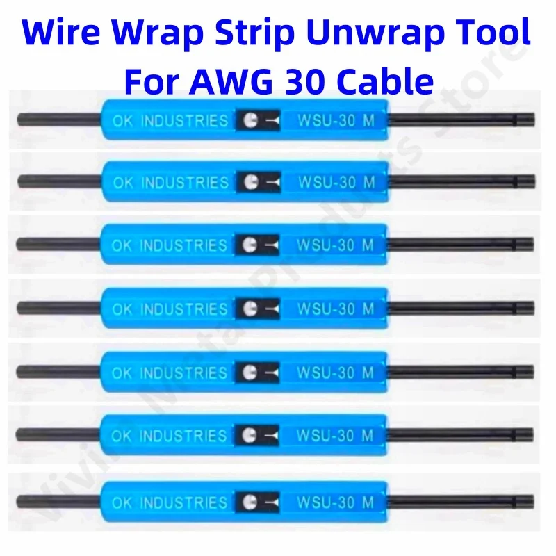 

1PCS New Durable Wire Wrap Hand Tools WSU-30M Wire Wrap Strip Unwrap Tool For Awg 30 Cable Prototyping Wrapping