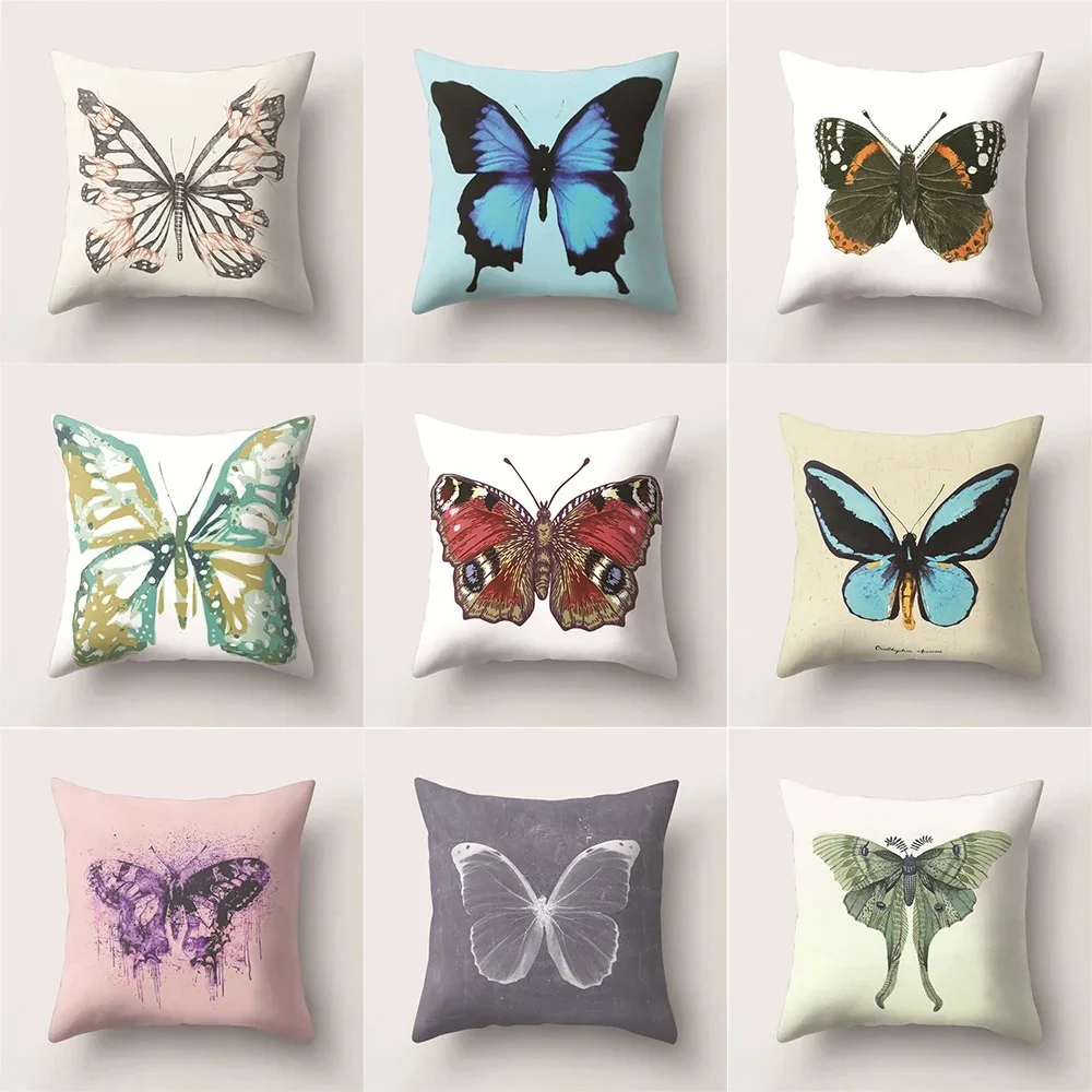 Simple Colorful Butterfly Print Pattern Luxury Home Decoration Pillowcase Living Room Sofa Car Cushion Cover
Simple Colorful Butterfly Print Pattern Luxury Home Decoration Pillowcase Living Room Sofa Car Cushion Cover