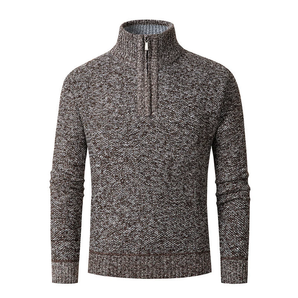 Casual Knit Sweaters For Men Jumper Lined 1/4 Zip Funnel Neck Solid Color Warm Winter Pullover Sweater Male Clothing
Casual Knit Sweaters For Men Jumper Lined 1/4 Zip Funnel Neck Solid Color Warm Winter Pullover Sweater Male Clothing